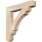 Ekena Millwork Olympic Craftsman Smooth Bracket, Douglas Fir, 5 1/2"W x 36"D x 36"H BKT06X36X36OLY04SDF - alternate 1